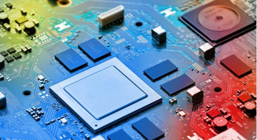 带MCU的PCB电路板