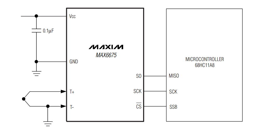 MAX6675推荐电路